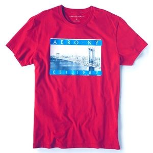 NWT Aeropostale New York Bridge T-Shirt Large